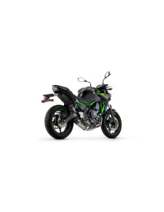 Ligne d'échappement complète ARROW X-Kone en inox avec embout carbone - homologuée CE - KAWASAKI NINJA 650 - Z 650 2021-2023 2
