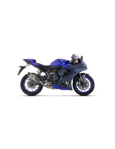 Ligne d'échappement complète ARROW Pista en titane noir avec embout carbone - homologuée CE - YAMAHA YZF R7 2021-2024