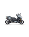 Ligne complète racing ARROW avec silencieux Indy Race en titane noir embout carbone - non homologuée - YAMAHA TMAX 560 2025-2026