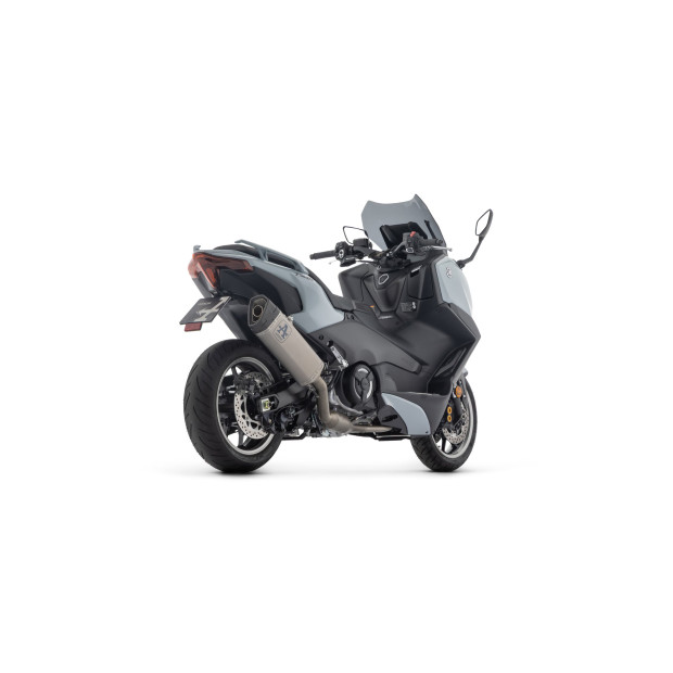 Ligne complète racing ARROW avec silencieux Pista en titane avec embout carbone - non homologuée - YAMAHA TMAX 560 2025-2026