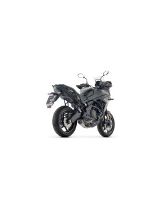 Ligne complète racing ARROW silencieux X-Kone dark en inox noir embout carbone - non homologuée - KAWASAKI VERSYS 650 2025-2026 2