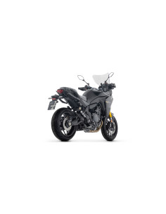 Ligne complète ARROW silencieux Icon en alu noir avec embout carbone - non homologuée - YAMAHA TRACER 7 / TRACER 7 GT 2025-2026 2