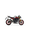 Ligne complète ARROW avec silencieux Indy Race EVO en titane embout carbone - non homologuée - TRIUMPH STREET TRIPLE 765 RX 2026