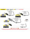 Ligne complète ARROW avec silencieux Round-Sil en titane avec embout carbone - homologuée CE - SUZUKI GSX-8T / GSX-8TT 2025-2026