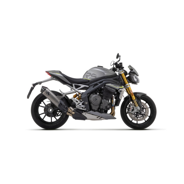 Pare-chaleur ARROW en carbone - TRIUMPH SPEED TRIPLE 1200 RS/RR 2021-2024