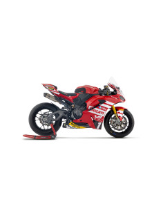 Kit intermédiaire ARROW COMPETITION en titane avec embout carbone - non homologué - DUCATI 2
