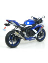 Raccord ARROW pour silencieux Thunder pour collecteurs Arrow - non homologué - SUZUKI GSX-R 600 IE - GSX-R 750 IE 2008-2010