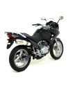 Silencieux d'échappement ARROW Off-road Thunder en aluminium avec embout inox - homologué CE - HONDA XL 125 V VARADERO 2001-2012