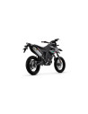 Silencieux d'échappement ARROW Thunder en aluminium avec embout inox - homologué CE - APRILIA RX / SX 125 2021-2024