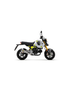 Silencieux d'échappement ARROW X-Kone en inox avec embout carbone - homologué CE - HONDA MSX 125 GROM 2021-2024
