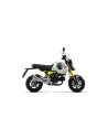 Silencieux d'échappement ARROW X-Kone en inox avec embout carbone - homologué CE - HONDA MSX 125 GROM 2021-2024