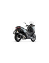 Silencieux d'échappement ARROW Urban en aluminium noir avec embout carbone - non homologué - YAMAHA XMAX 300 2025-2026