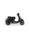 Silencieux d'échappement ARROW Urban en aluminium noir avec embout carbone - homologué CE - PIAGGIO