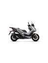 Silencieux d'échappement ARROW Indy Race en aluminium noir avec embout carbone - homologué CE - HONDA ADV 350 2022-2024