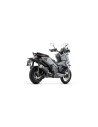 Silencieux d'échappement ARROW Urban en aluminium noir avec embout inox - homologué CE - ZONTES ZT368-G MY26 2026