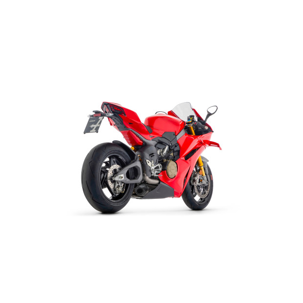 Silencieux ARROW Works avec raccords en titane embout carbone - non homologué - DUCATI PANIGALE V4 - STREETFIGHTER V4 2025-2026