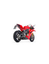 Silencieux ARROW Works avec raccords en titane embout carbone - non homologué - DUCATI PANIGALE V4 - STREETFIGHTER V4 2025-2026