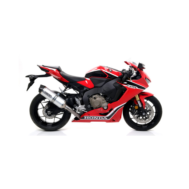 Silencieux d'échappement ARROW Pro-Race version haute en titane - non homologué - HONDA CBR 1000 RR 2017-2019