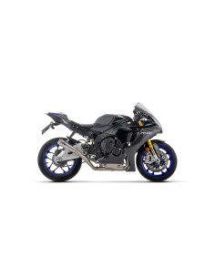 Kit intermédiaire racing ARROW silencieux Pro-Race + raccord diamètre 60mm en titane - non homologué - YAMAHA YZF R1 2017-2026 2