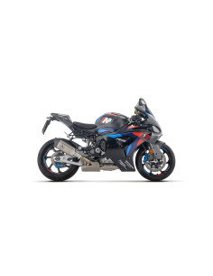 Silencieux d'échappement ARROW Pista en titane avec embout carbone - homologué CE - BMW