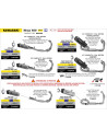 Silencieux ARROW Veloce en aluminium noir avec embout carbone - homologué CE - KAWASAKI NINJA 650 - Z 650 2024-2026
