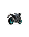 Silencieux d'échappement ARROW Pista en titane avec embout carbone - homologué CE - YAMAHA MT-10 2022-2024