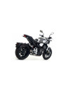 Silencieux d'échappement ARROW GP2 en inox noir avec embout inox - homologué CE - HONDA CB 1000 R 2018-2024