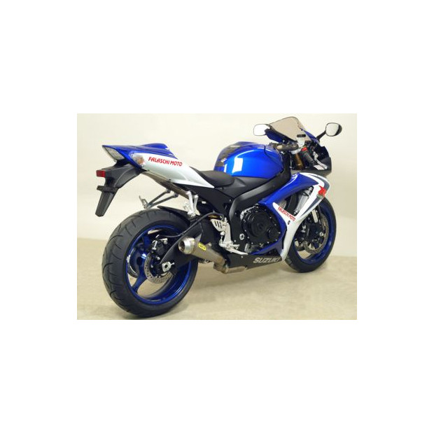 Silencieux d'échappement ARROW Pro-Race en titane avec embout inox - homologué CE - SUZUKI GSX-R 600 IE - GSX-R 750 IE 2006-2007
