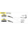 Silencieux d'échappement ARROW Pro-Race en nichrome - homologué CE - SUZUKI GSX-R 600 IE - GSX-R 750 IE 2006-2007