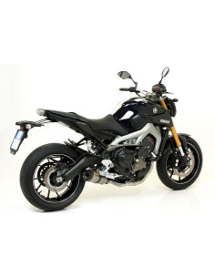 Silencieux d'échappement ARROW Thunder en titane avec embout carbone - homologué CE - YAMAHA 2
