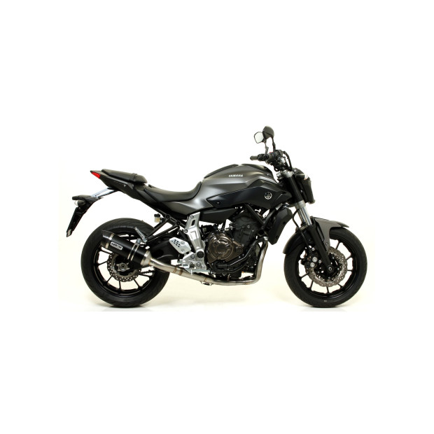 Silencieux ARROW Thunder carbone - homologué CE - YAMAHA MT-07 2014-2020 - TRACER 700 2016-2020 - TRACER 7 2021-2024