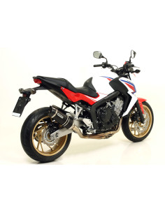 Silencieux d'échappement ARROW Thunder carbone - homologué CE - HONDA CBR 650 F - CB 650 F 2014-2018 2