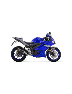 Silencieux ARROW Street Thunder carbone - homologué CE - YAMAHA YZF R3 2015-2024 - YZF R25 2015-2016 - MT-03 2016-2019