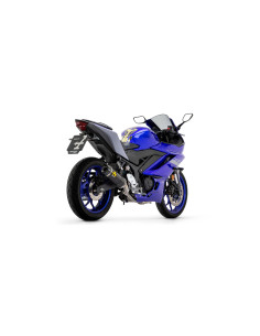 Silencieux ARROW Street Thunder carbone - homologué CE - YAMAHA YZF R3 2015-2024 - YZF R25 2015-2016 - MT-03 2016-2019 2