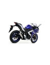 Silencieux ARROW Pro-Race en nichrome - homologué CE - YAMAHA YZF R3 2015-2024 - YZF R25 2015-2016 - MT-03 2016-2019