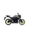 Silencieux d'échappement ARROW Pro-Race en nichrome noir - homologué CE - YAMAHA