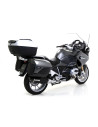 Silencieux d'échappement ARROW Maxi Race-Tech en aluminium noir avec embout carbone - homologué CE - BMW R 1200 RT 2014-2016