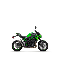 Silencieux d'échappement ARROW Pro-Race en nichrome noir - homologué CE - KAWASAKI