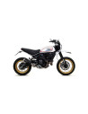 Silencieux d'échappement ARROW Pro-Race en nichrome noir - homologué CE - DUCATI SCRAMBLER 800 DESERT SLED 2017-2020