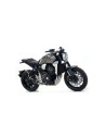 Silencieux d'échappement ARROW Pro-Race en nichrome noir - homologué CE - HONDA CB 1000 R 2018-2024