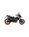 Silencieux ARROW Race-Tech en titane avec embout carbone - homologué CE - KTM 790 DUKE 2018-2023 - 890 DUKE R 2020-2023