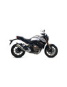 Silencieux d'échappement ARROW Thunder en aluminium noir avec embout inox - homologué CE - HONDA CB 650 R - CBR 650 R 2019-2023