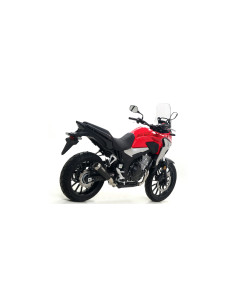 Silencieux d'échappement ARROW Pro-Race en nichrome - homologué CE - HONDA CB 500 X 2019-2020 2