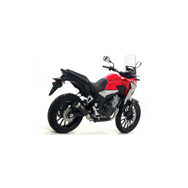 Silencieux d'échappement ARROW Pro-Race en nichrome - homologué CE - HONDA CB 500 X 2019-2020