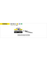 Silencieux d'échappement ARROW Pro-Race en nichrome - homologué CE - HONDA CB 500 X 2019-2020