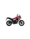 Silencieux d'échappement ARROW Pro-Race en nichrome noir - homologué CE - HONDA CB 500 X 2019-2020