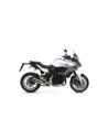 Silencieux d'échappement ARROW Indy Race en aluminium avec embout carbone - homologué CE - BMW F 900 R / F 900 XR 2020-2024