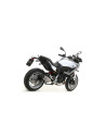 Silencieux d'échappement ARROW Indy Race en aluminium noir avec embout carbone - homologué CE - BMW F 900 R / F 900 XR 2020-2024