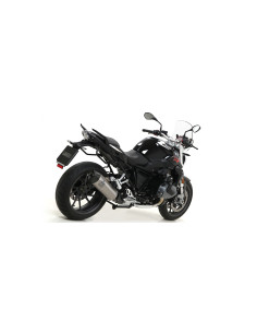 Silencieux d'échappement ARROW Maxi Race-Tech en aluminium noir avec embout carbone - homologué CE - BMW R 1250 R / RS 2019-2020 2