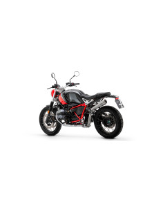 Silencieux d'échappement ARROW Pro-Race en titane avec embout inox - homologué CE - BMW R NINE T SCRAMBLER 2021-2024 2